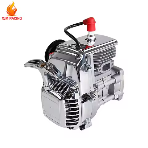 36CC 4 Bolts Chrome Engine for 1/5 Hpi Rovan Km Baja 5b 5t 5sc Ss Losi 5t Mcd FG GoPed RedCat RC CAR