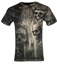 Xtreme Couture by Affliction Mens T-Shirt Deaths GRIN Skulls Biker Gym S-4X $40