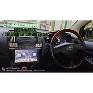 Toyota Harrier Android Player with 360 Birdview Camera System Kereta 360 system
