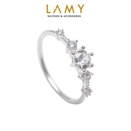 Nhẫn bạc nữ LAMY Snow Princess Silver Ring 8161SV - Nhẫn bạc ta cao cấp