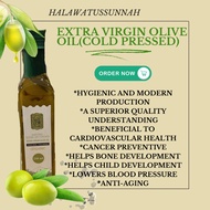 Halawatussunnah  (MONTEIDA) Extra Virgin Olive Oil Cold Pressed (500ml/250ml)