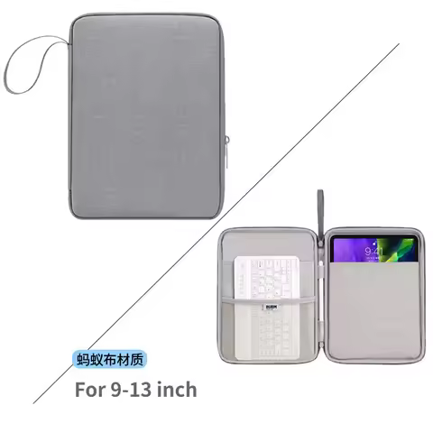 Canvas Sleeve for Samsung Galaxy Tab A9 Plus S9 Fe s7+ S8 Plus A7 A8 S6 Lite P619 Carry Handbag Anti