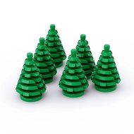 DIY Garden Plant Parts Small Pine Tree Christmas Tree Assembled Small Particle Building Block Toys 2345