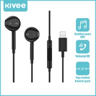 KIVEE headset Earphone gaming musik in ear 3.5mm headset