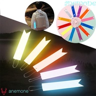 ANEMONE Reflective Keychains Cycling Night Safety Accessories Ornaments Reflectors Bag Keychain Auto