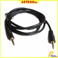2-way 3.5 speaker cable extension cable 1.5m long
