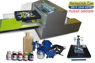 PAKET PRINTER DTG LENGKAP + PRESS / MESIN SABLON KAOS HARGA EKONOMIS