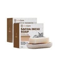 Sabun Sacha Inchi Letscare Sacha Inchi Soap Kulit Cantik LetsCare Face Soap Body Soap Sabun Muka Original HQ 100%