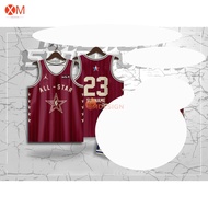 XM 2025 NBA All Star West Customized Jersey Full Sublimation