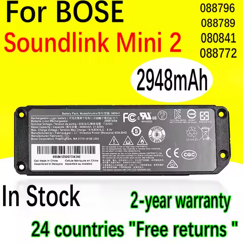 2948mAh High Capacity For BOSE Soundlink Mini II Speaker Battery Repair Replace Accessories Mini 2 0