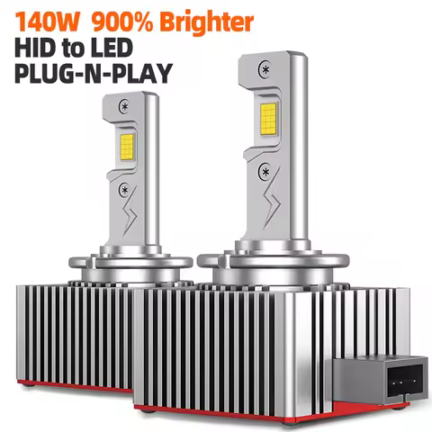 Replace HID To LED RD70 90000Lm D1S D1R D3S D3R D8S 140W/pair Headlight Bulbs 6000K Car Xenons Light
