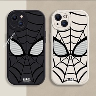 Spider-Man Mask Phone Case Compatible for OPPO CPH2121 CPH2123 CPH2119 SPH2209 CPH2125 Soft Silicone