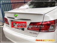 ※ 鑫立汽車精品 ※ LEXUS ES250 ES350 06-11年 原廠型 副廠件 小鴨尾 尾翼 ABS 素材