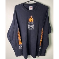 100% Cotton Vintage Trash Will Bay Area Burning Metal Long Sleeve