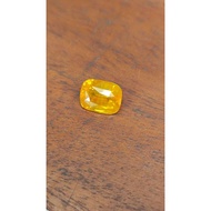 9 Carat Yellow Sapphire Old Burn