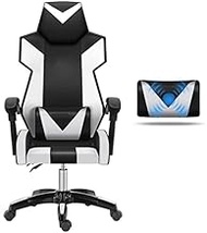 Office Chair Gaming Chair Reclining Office Chair Ergonomic Computer Chair Video Game Chair Lift Swivel Chair High Back Recliner (Color : Black Red) hopeful