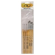 NU Brushes 8pcs Set N1220S-801, R0/2/3/6, F3/8, D2/6 (2880801188019)