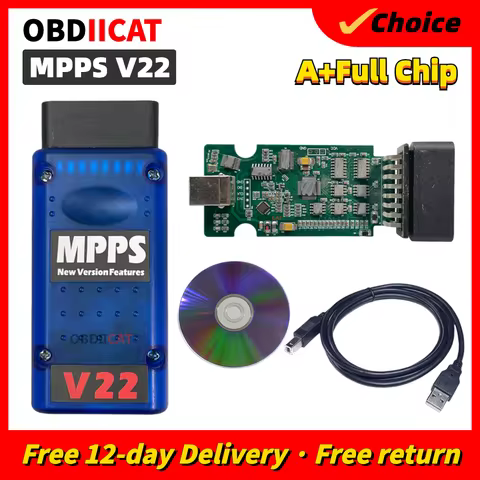 MPPS V22 Checksum Car ECU Chip Tuning Tools MPPS ECU Flasher for EDC15 EDC16 EDC17 Inkl Checksum Rem