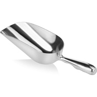 NewStarFoodservice34509One-PieceCastAluminumRoundBottomBarIceFlourUtilityScoop,5-Ounce,Silver(HandWa