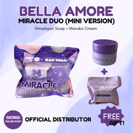 BELLA AMORE Himalayan Miracle Products | 2 in 1 | Himalayan Soap and Manuka Cream
