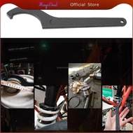 MagiDeal Hook Wrench C Spanner Adjustable Square Spanner for Bike Motorcycle Repair