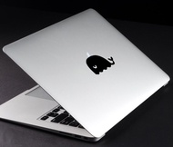 Decal Sticker Macbook Apple Macbook Whale Paus Lucu Stiker Laptop