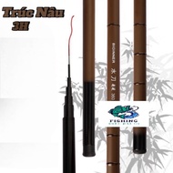 ] Brown Bamboo Hand Fishing Rod length 2m7-3m6-4m5-5m4-6m3 gaucxmn123