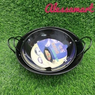 WOK BLACK 22CM/26CM (KUALI HITAM) BLACK POT