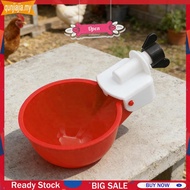 8pcs Chicken Feeder Cups with Mounting Hole Opener Chick Feeder Duck Waterer for Chicks Duck Goose