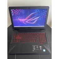 Asus TUF Gaming Laptop FX504/i5-8300H/ 12GB RAM/ 256GB NVMe SSD+1TB HDD/Nvidia GTX 1050 4GB VRAM/ Win10 MS Office