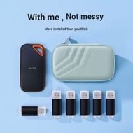 Suitable for Sandisk Sandisk Solid State Drive Protective Case E60 E80 E30 E61 E81 Mobile Hard Drive