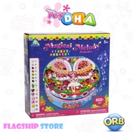 The Orb Factory Sticky Mosaics Magical Melody Music Box With Sparkling Jewels 68394 * Toy Deals Sold