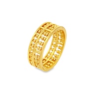 Top Cash Jewellery 916 Gold Full Abacus Ring