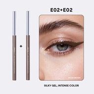 ของขวัญ อายไลเนอร์เจล 2 in 1 JMCY บางและติดทนนาน กันน้ำ กันรอยเปื้อน เม็ดสีเข้มข้น ปลายแม่นยำ สำหรับ