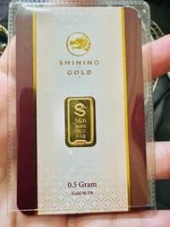 ทองแท่งทองแท้96.5% น้ำหนัก 0.5 กรัม