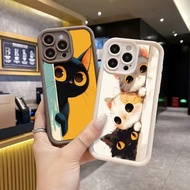Case For Tecno Spark 30 5G 30C 20C Spark 20 Pro Plus 10C 10 Pro KJ5 Cartoon Cute Cat Phone Case For 