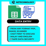 Perkhidmatan Data Entry Bulk Quantity – Kemaskini, Susun & Format Data