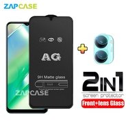 2in1 Tempered Glass Anti Glare Realme C33 Free Tempered Glass Camera