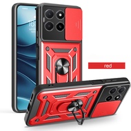 For Honor X5b Case Shockproof Kickstand Hard Push Pull Camera Protection Phone Case For Honor X5b Pl
