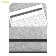 Picbliss Keyboard Sleeve Case Storage Carrying Bag WOOL FELT for K380 K480 Keyboard