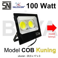 lampu led sorot / tembak / floodlight / outdoor / lapangan COB SMD super terang jarak jauh 100w 100 