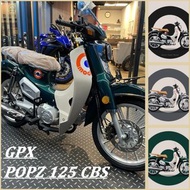 新車 2023 GPX POPz 125 CBS 輕檔 平價國民車 綠色