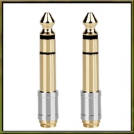 6.35mm to 3.5mm Converters 1/4 Inch Male 1/8 Inch Female 6.35 to 3.5 Jack Headphone Audio Adapter Co