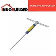 LAKONI PRO OBENG PLUS MODEL TEE PH2 / T TYPE WRENCH SCREWDRIVER PH2