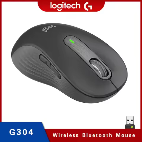 Logitech M650 L Full Size Bluetooth Wireless Mouse - For Large Sized Hands Silent Clicks for PC/Mac/