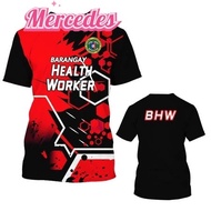 bhw t shirt for women 2025 BHW Full Sublimation short sleeve top Men's and Women's T-shirt Summer Ca