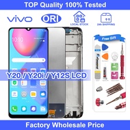 Original LCD With Frame For VIVO Y20/Y20i/Y20S/Y12S/Y12A/Y15A/Y15S LCD Display Touch Screen Digitize