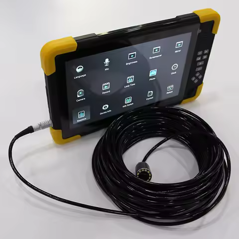 10inch 5MP 23MM AHD Borehole Inspection Camera Monitor System