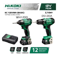 HIKOKI 12V CORDLESS DRIVER - KC12DVWH ( DS12DA / WH12DD )