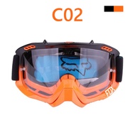 Kacamata Goggle Motor Cross Trail Google Fox UV 400 Anti Sinar Ultraviolet Anti Debu Goggle Helm Mot
